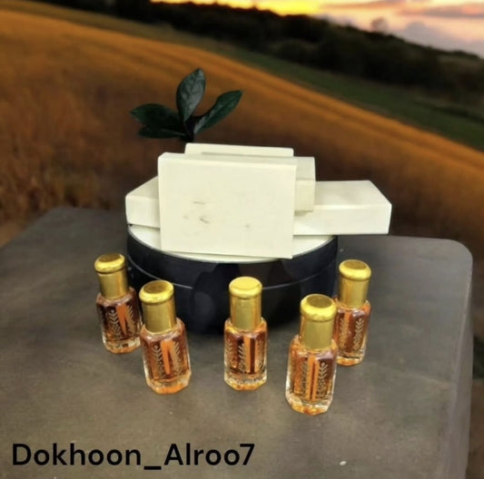 مسك +صابونة الزعفران